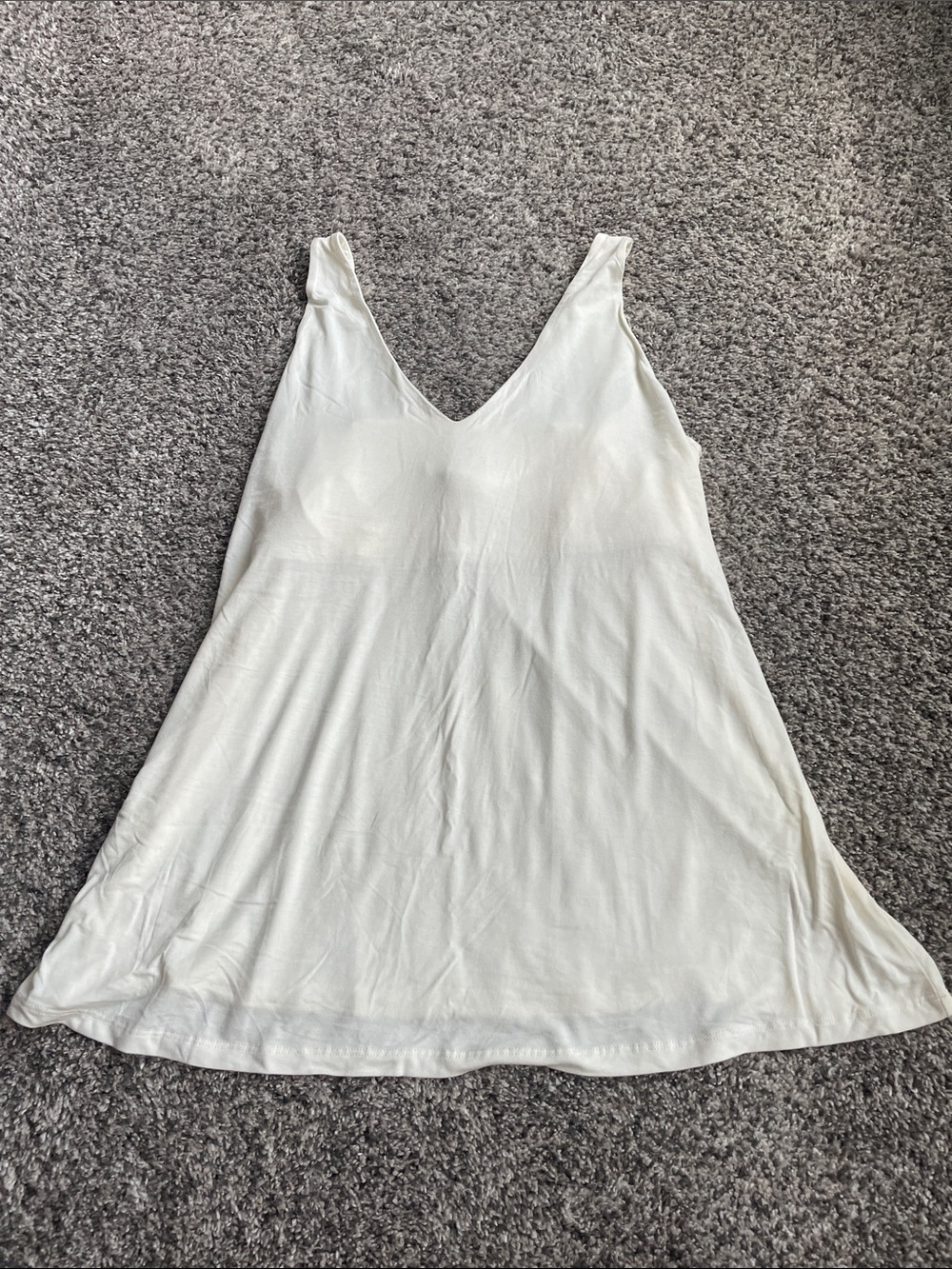 Soma Ivory v-Neck Sleep Tank